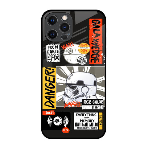 Galaxy Edge iPhone 12 Pro Glass Back Cover Online