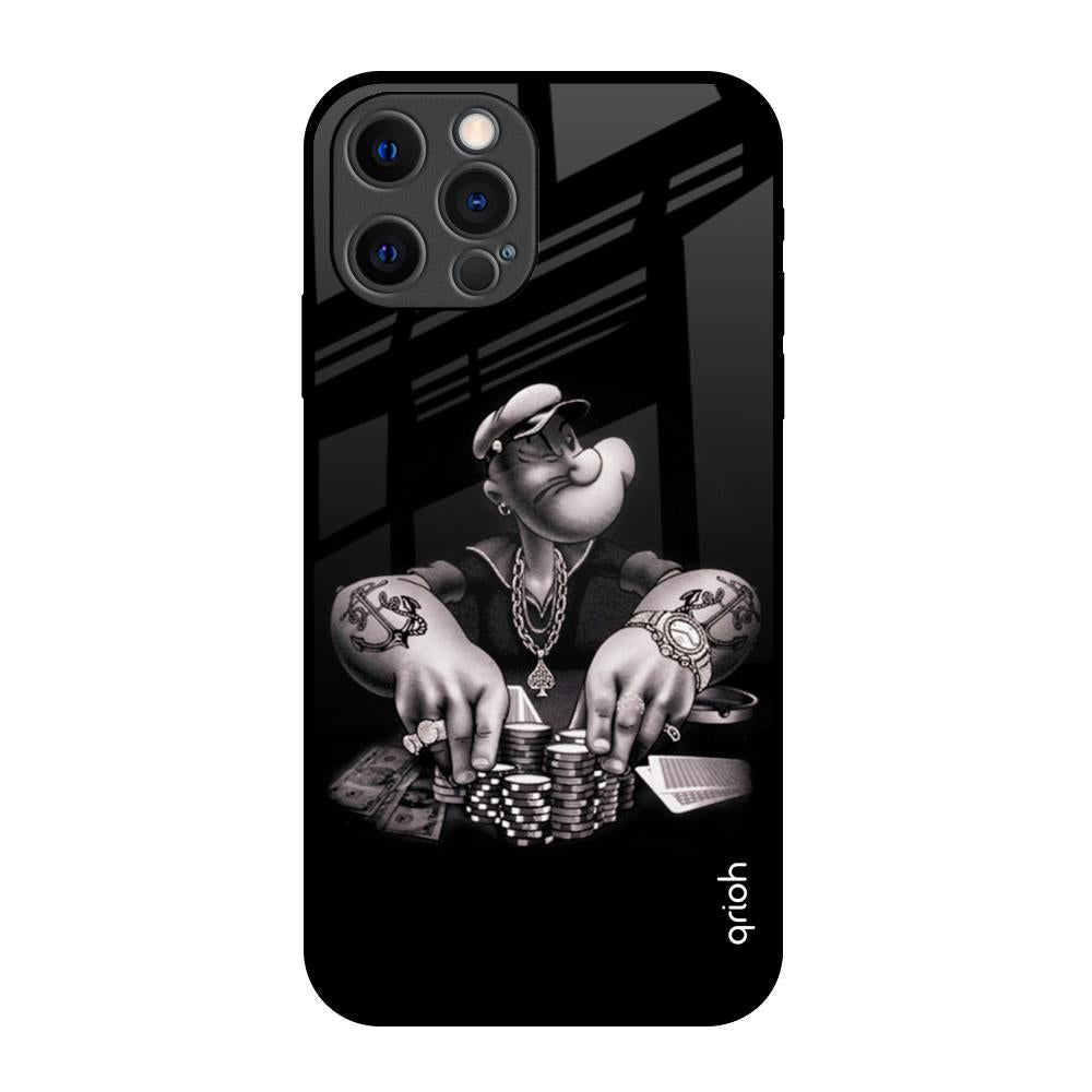 Gambling Problem iPhone 12 Pro Glass Back Cover Online
