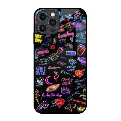 Accept The Mystery iPhone 12 Pro Glass Back Cover Online
