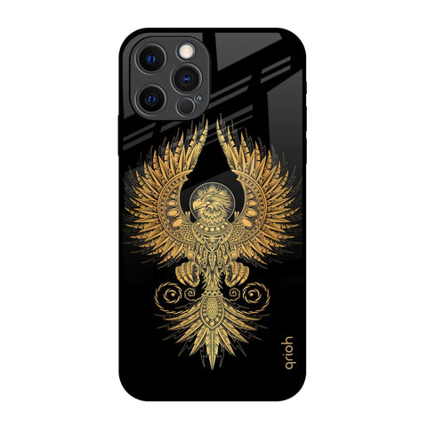 Mythical Phoenix Art iPhone 12 Pro Glass Back Cover Online