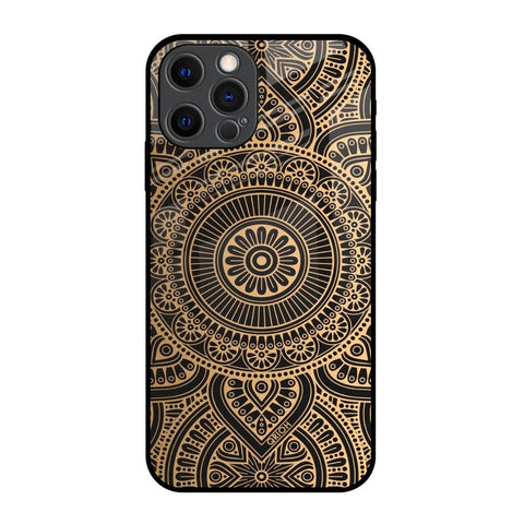 Luxury Mandala iPhone 12 Pro Glass Back Cover Online