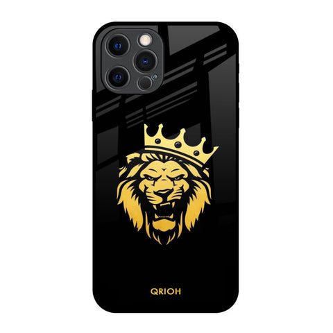 Lion The King iPhone 12 Pro Glass Back Cover Online