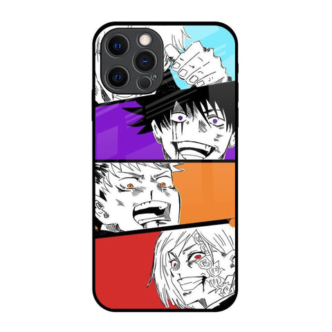 Anime Sketch iPhone 12 Pro Glass Back Cover Online