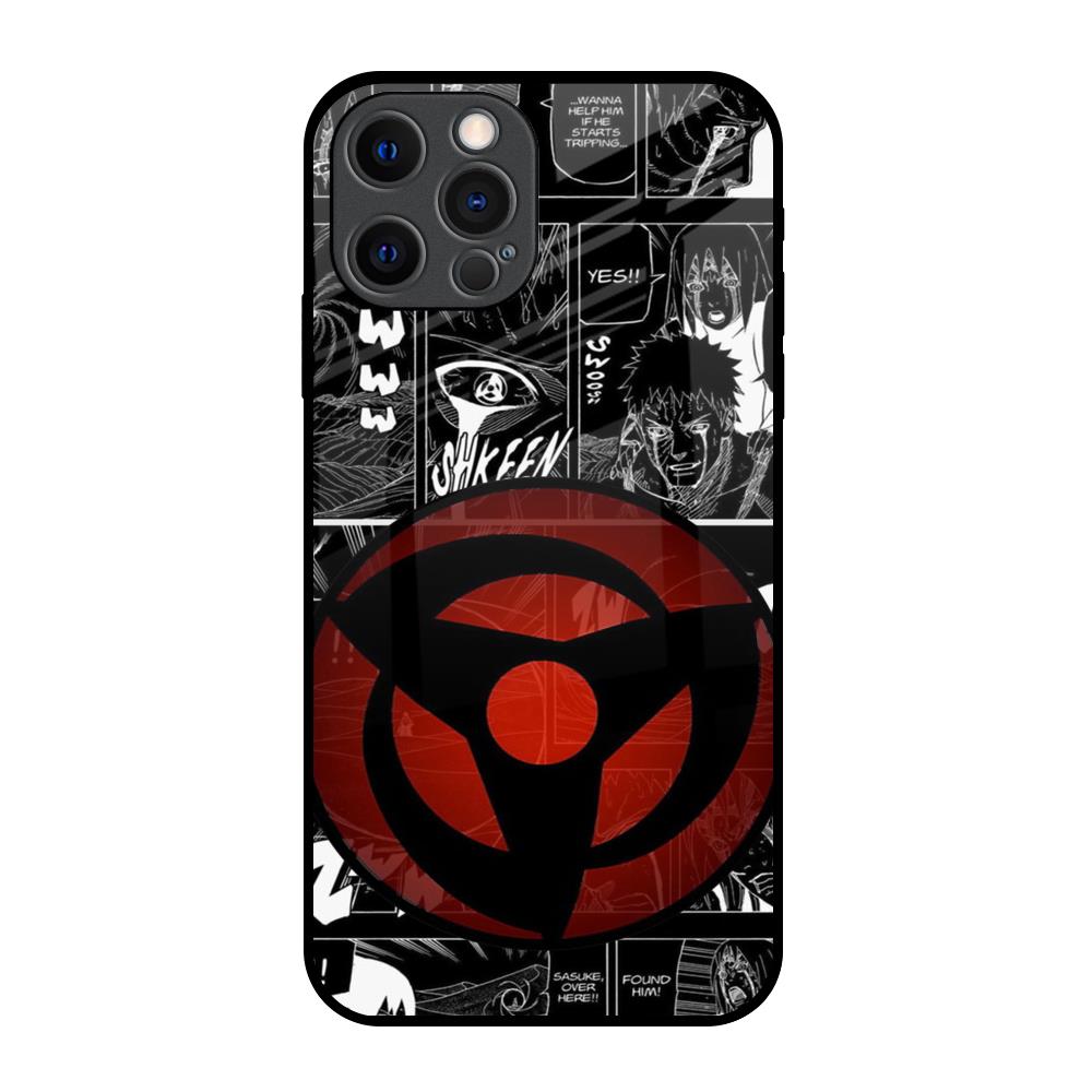 Sharingan iPhone 12 Pro Glass Back Cover Online