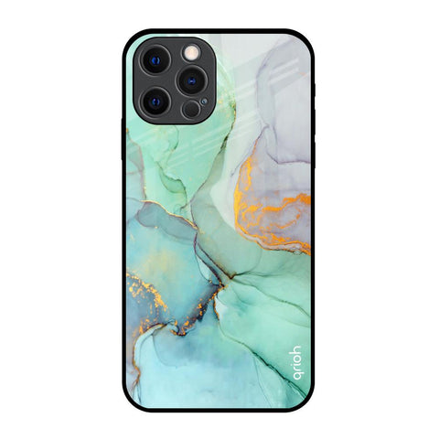 Green Marble iPhone 12 Pro Glass Back Cover Online