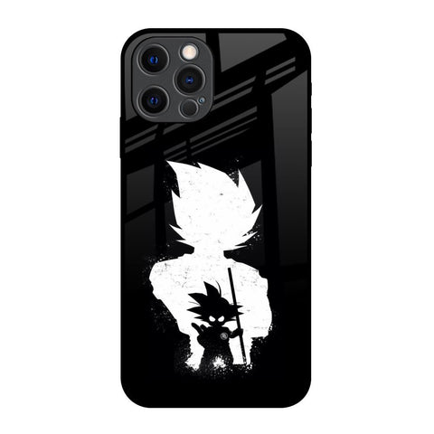 Monochrome Goku iPhone 12 Pro Glass Back Cover Online