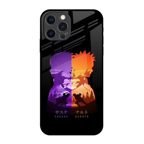 Minimalist Anime iPhone 12 Pro Glass Back Cover Online