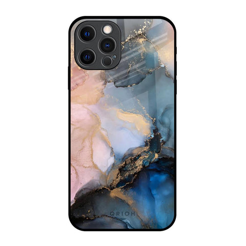 Marble Ink Abstract iPhone 12 Pro Glass Back Cover Online