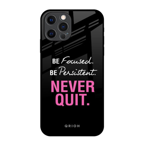 Be Focused iPhone 12 Pro Glass Back Cover Online