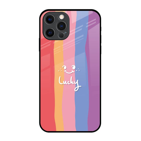 Lucky Abstract iPhone 12 Pro Glass Back Cover Online