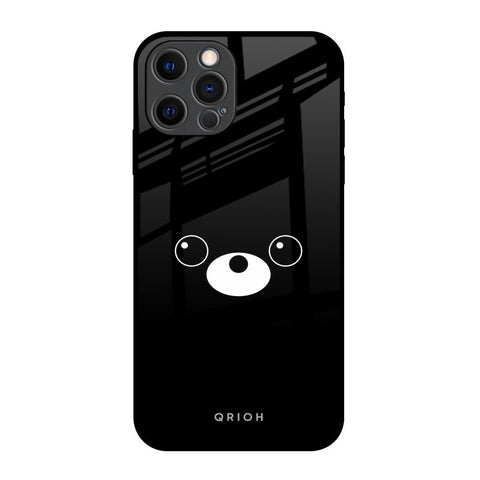 Cute Bear iPhone 12 Pro Glass Back Cover Online