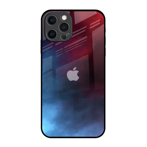 Smokey Watercolor iPhone 12 Pro Glass Back Cover Online