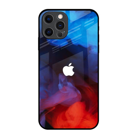 Dim Smoke iPhone 12 Pro Glass Back Cover Online