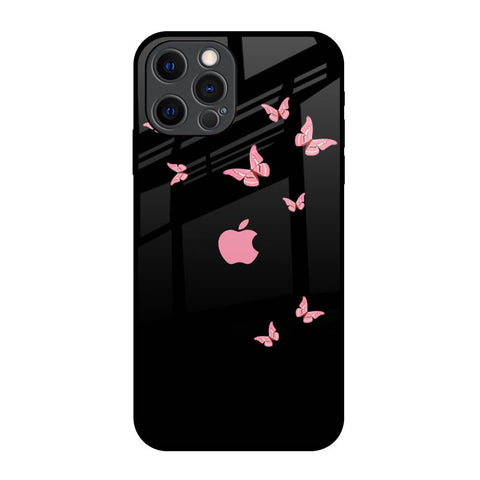 Fly Butterfly iPhone 12 Pro Glass Back Cover Online