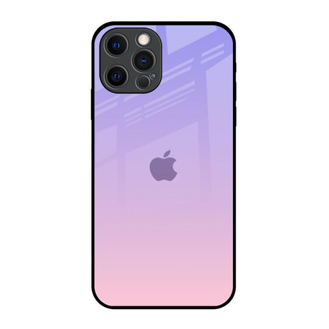 Lavender Gradient iPhone 12 Pro Glass Back Cover Online