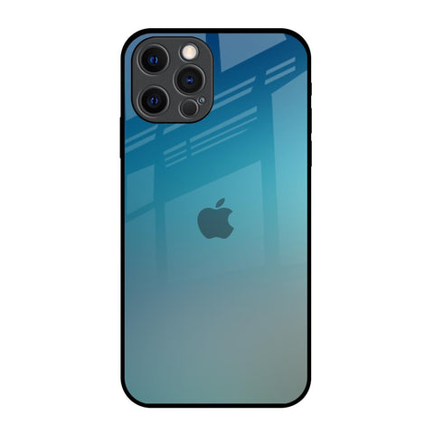 Sea Theme Gradient iPhone 12 Pro Glass Back Cover Online