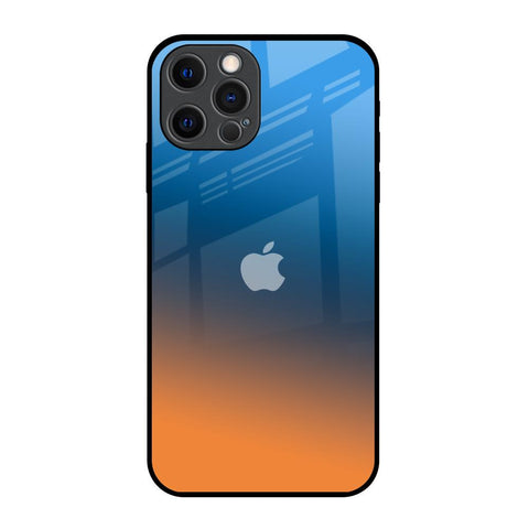 Sunset Of Ocean iPhone 12 Pro Glass Back Cover Online