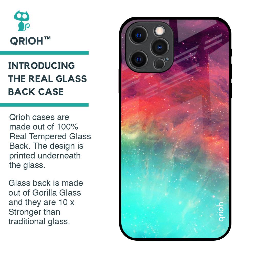 Colorful Aura Glass Case for iPhone 12 Pro