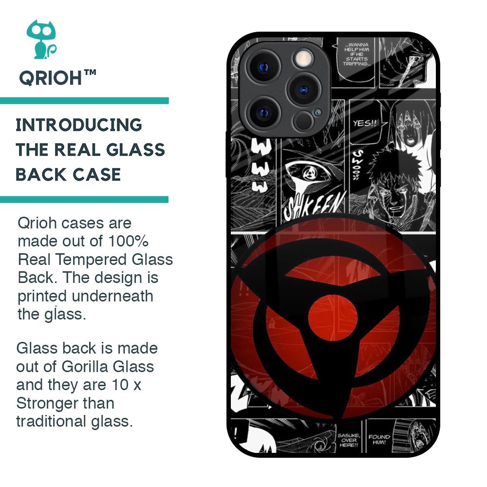Sharingan Glass Case for iPhone 12 Pro