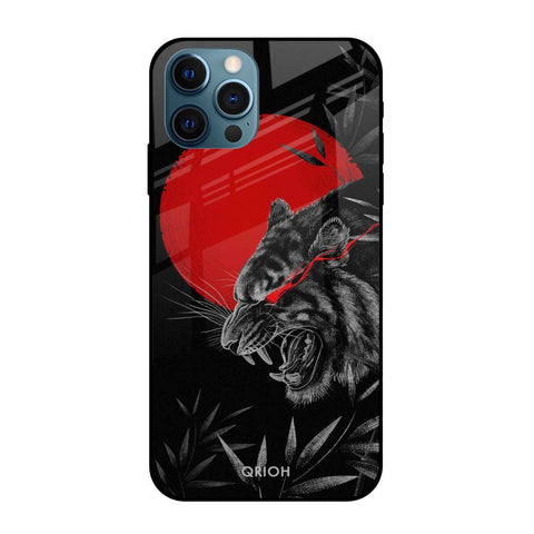 Red Moon Tiger Apple iPhone 12 Pro Glass Cases & Covers Online