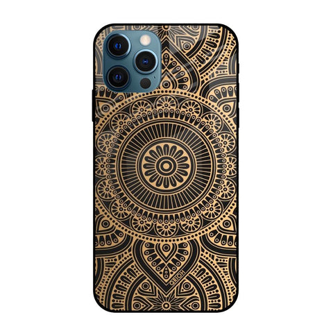 Luxury Mandala Apple iPhone 12 Pro Glass Cases & Covers Online