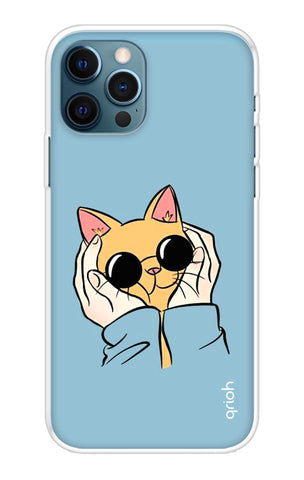 Attitude Cat iPhone 12 Pro Back Cover