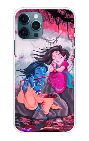 Radha Krishna Art iPhone 12 Pro Back Cover