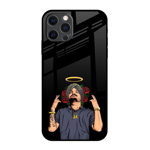 Punjabi Singer Poster iPhone 12 Pro Max Glass Back Cover Online