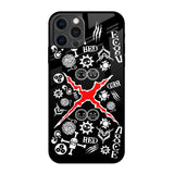 Red Zone iPhone 12 Pro Max Glass Back Cover Online