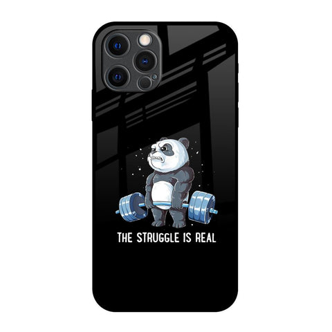 Real Struggle iPhone 12 Pro Max Glass Back Cover Online