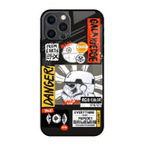 Galaxy Edge iPhone 12 Pro Max Glass Back Cover Online