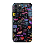Accept The Mystery iPhone 12 Pro Max Glass Back Cover Online