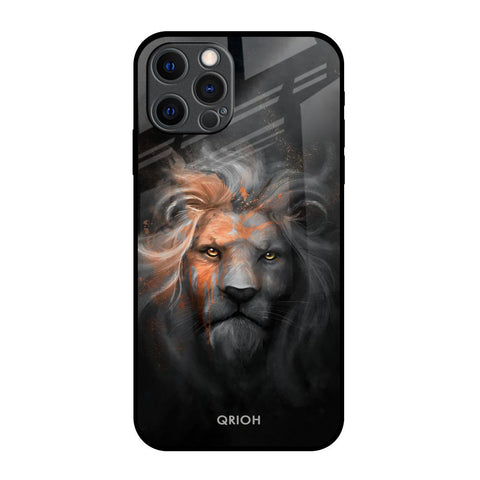 Devil Lion iPhone 12 Pro Max Glass Back Cover Online