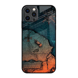 Geographical Map iPhone 12 Pro Max Glass Back Cover Online