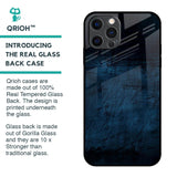 Dark Blue Grunge Glass Case for iPhone 12 Pro Max