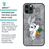 Cute Baby Bunny Glass Case for iPhone 12 Pro Max