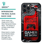 Do No Disturb Glass Case For iPhone 12 Pro Max