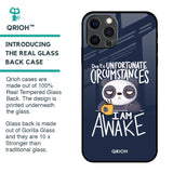 Struggling Panda Glass Case for iPhone 12 Pro Max