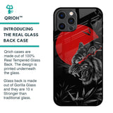 Red Moon Tiger Glass Case for iPhone 12 Pro Max