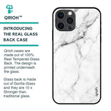 Modern White Marble Glass Case for iPhone 12 Pro Max