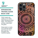 Floral Mandala Glass Case for iPhone 12 Pro Max