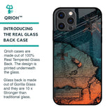 Geographical Map Glass Case for iPhone 12 Pro Max