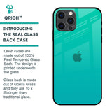Cuba Blue Glass Case For iPhone 12 Pro Max