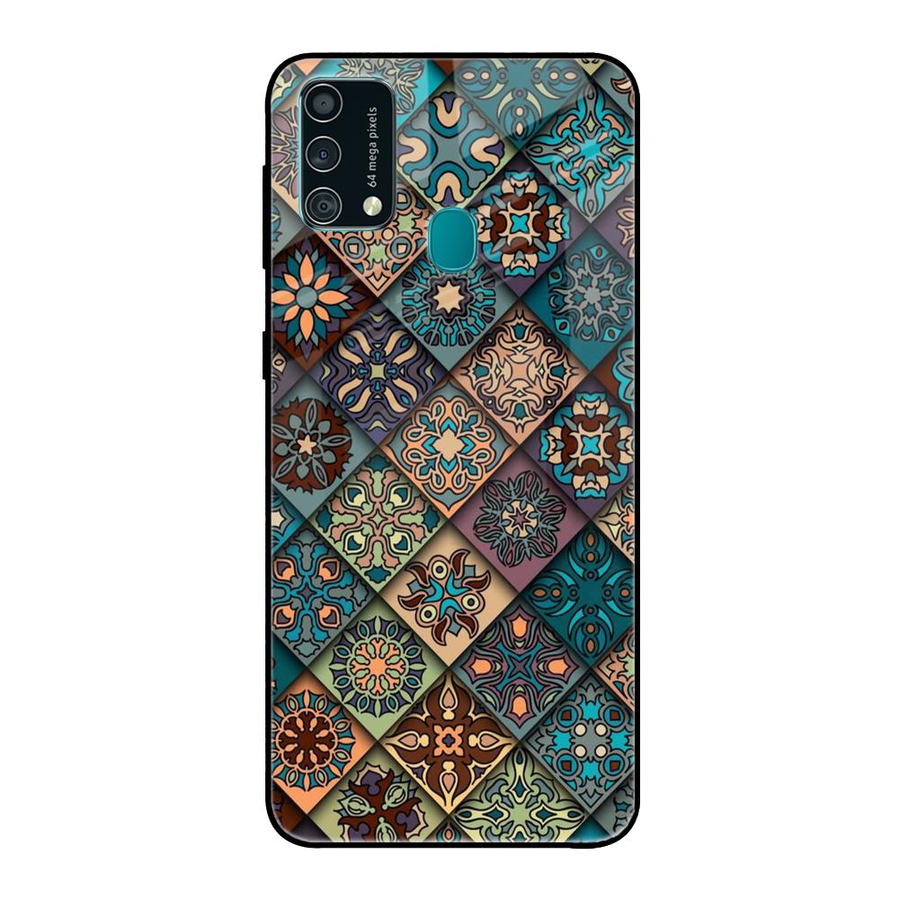 Retro Art Samsung Galaxy F41 Glass Back Cover Online