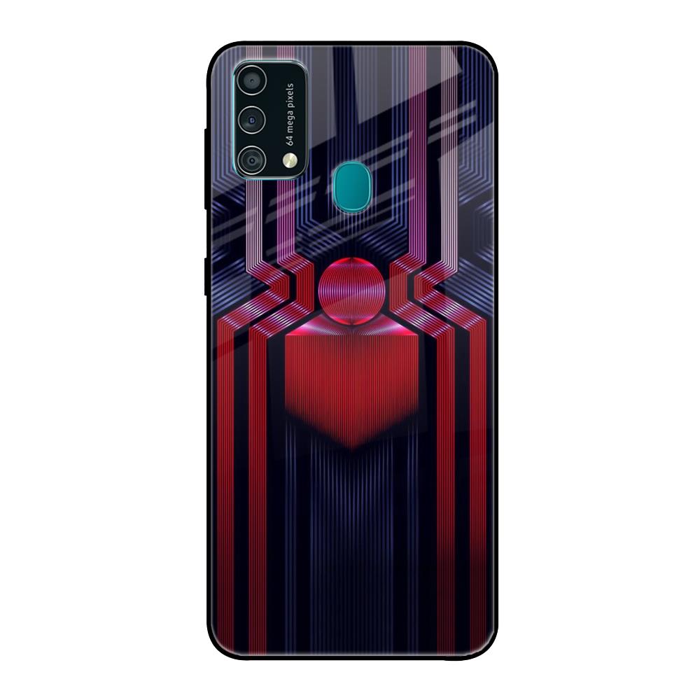 Super Art Logo Samsung Galaxy F41 Glass Back Cover Online
