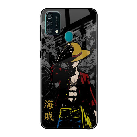 Dark Luffy Samsung Galaxy F41 Glass Back Cover Online