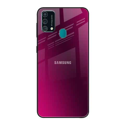 Pink Burst Samsung Galaxy F41 Glass Back Cover Online