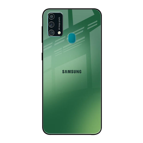 Green Grunge Texture Samsung Galaxy F41 Glass Back Cover Online