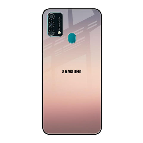 Golden Mauve Samsung Galaxy F41 Glass Back Cover Online