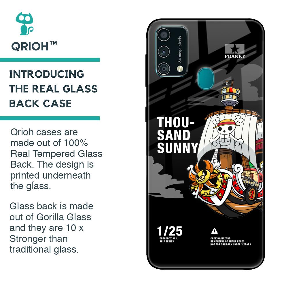 Thousand Sunny Glass Case for Samsung Galaxy F41